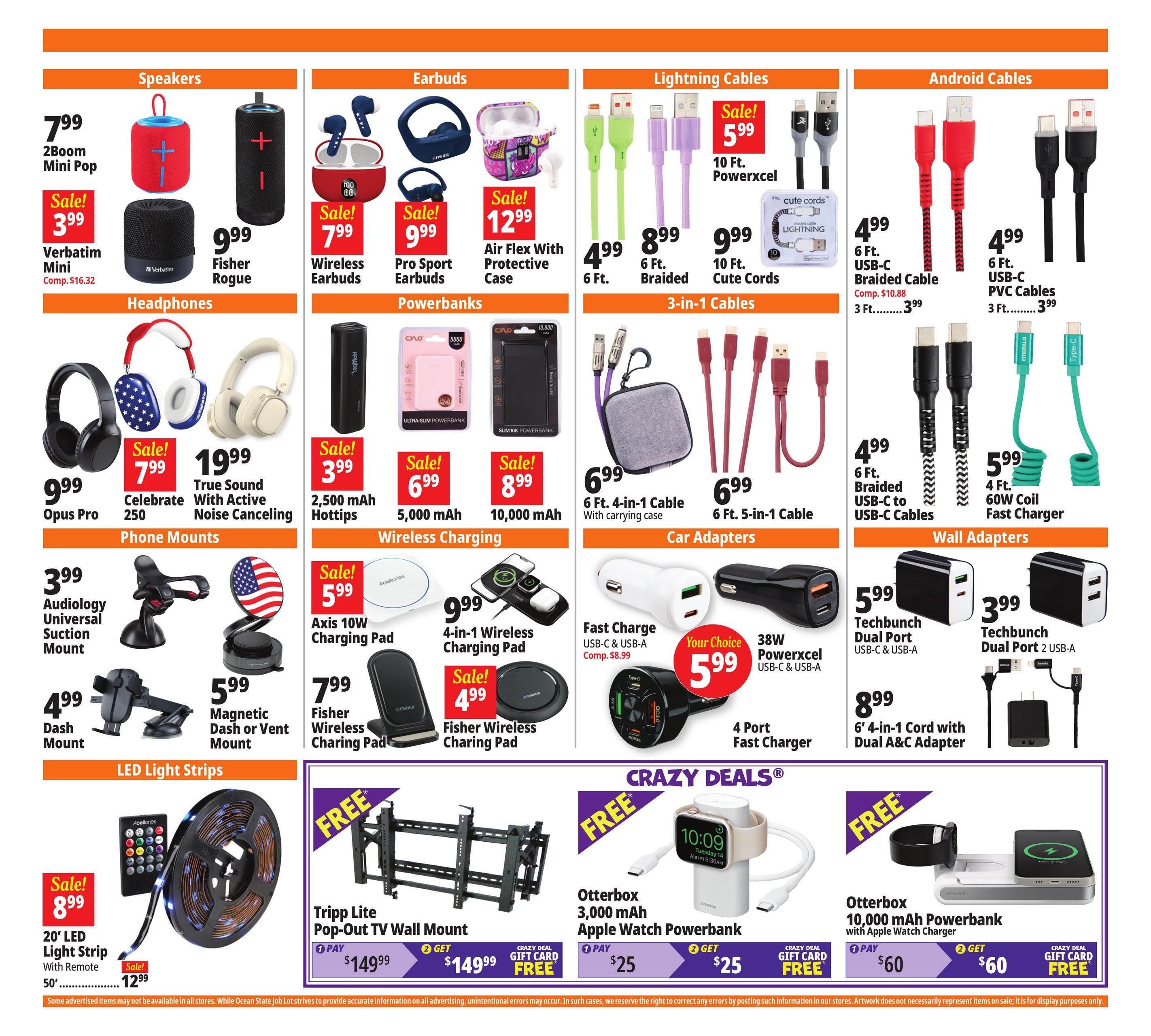 Ocean State Job Lot (Parcel Return Service Area, DC) Weekly Ad September 3 - 9, 2026