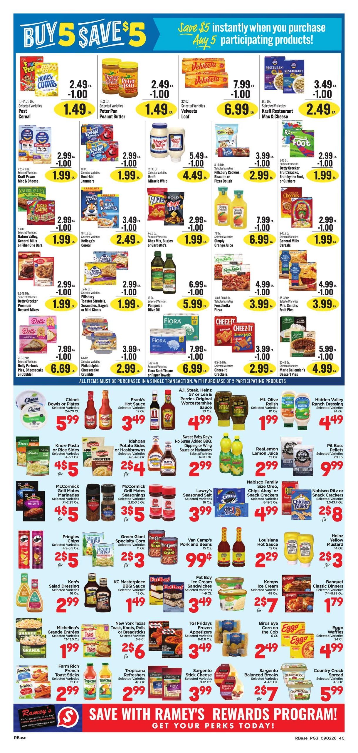 Ramey's (Chatom Area, AL) Weekly Ad September 2 - 8, 2026