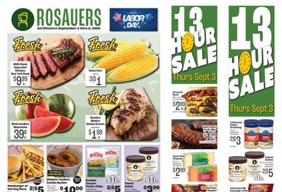 Rosauers (Hungry Horse Area, MT) Weekly Ad September 2 - 8, 2026