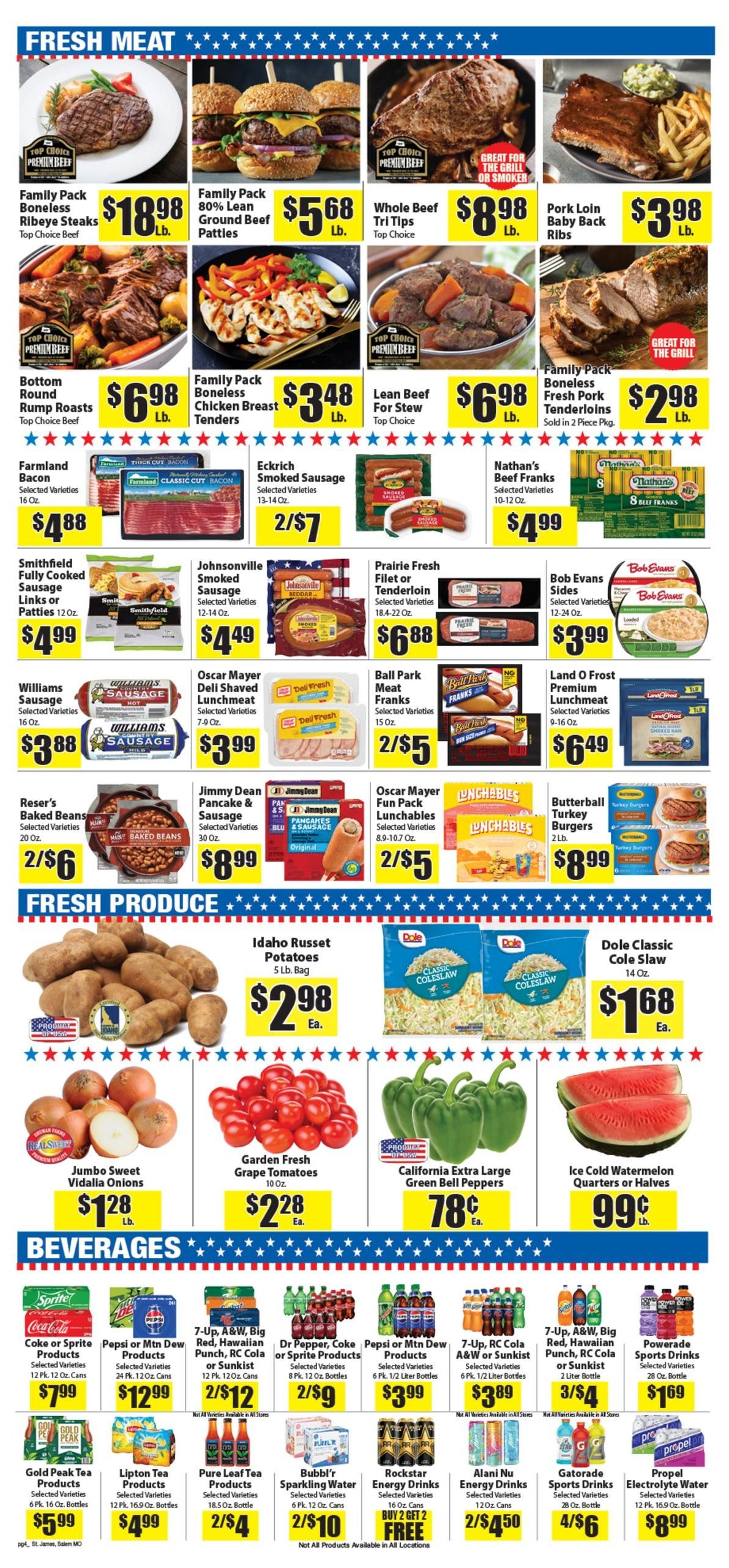 Town & Country Supermarket (Jadwin Area, MO) Weekly Ad September 2 - 8, 2026