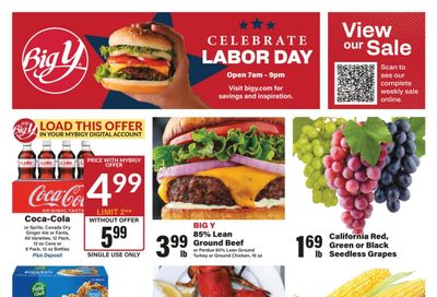 Big Y (Brockton Area, MA) Weekly Ad September 3 - 9, 2026