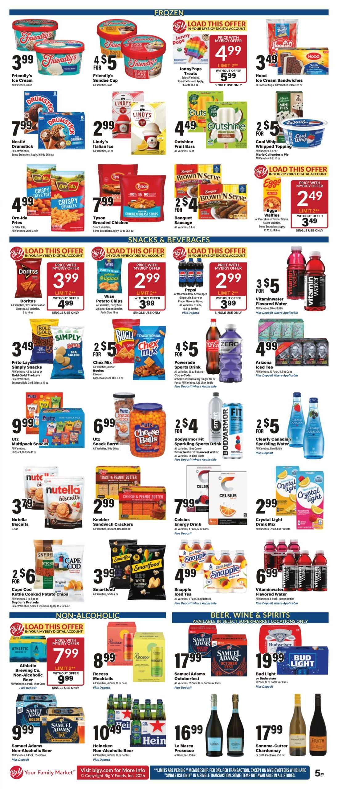 Big Y (Brockton Area, MA) Weekly Ad September 3 - 9, 2026