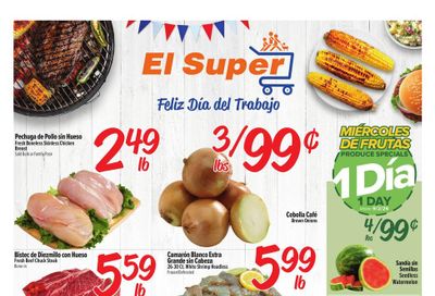 El Super (El Paso Area, TX) Weekly Ad September 2 - 8, 2026