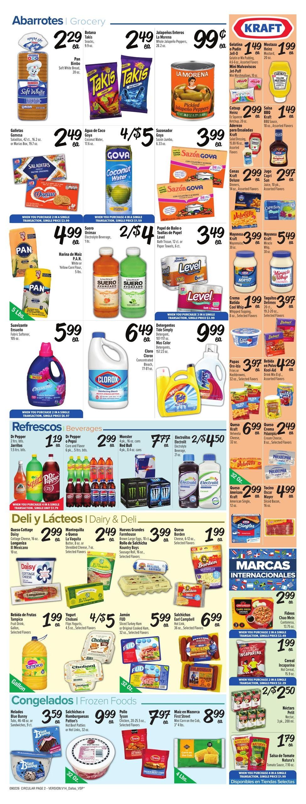 Fiesta Mart (Coppell Area, TX) Weekly Ad September 2 - 8, 2026