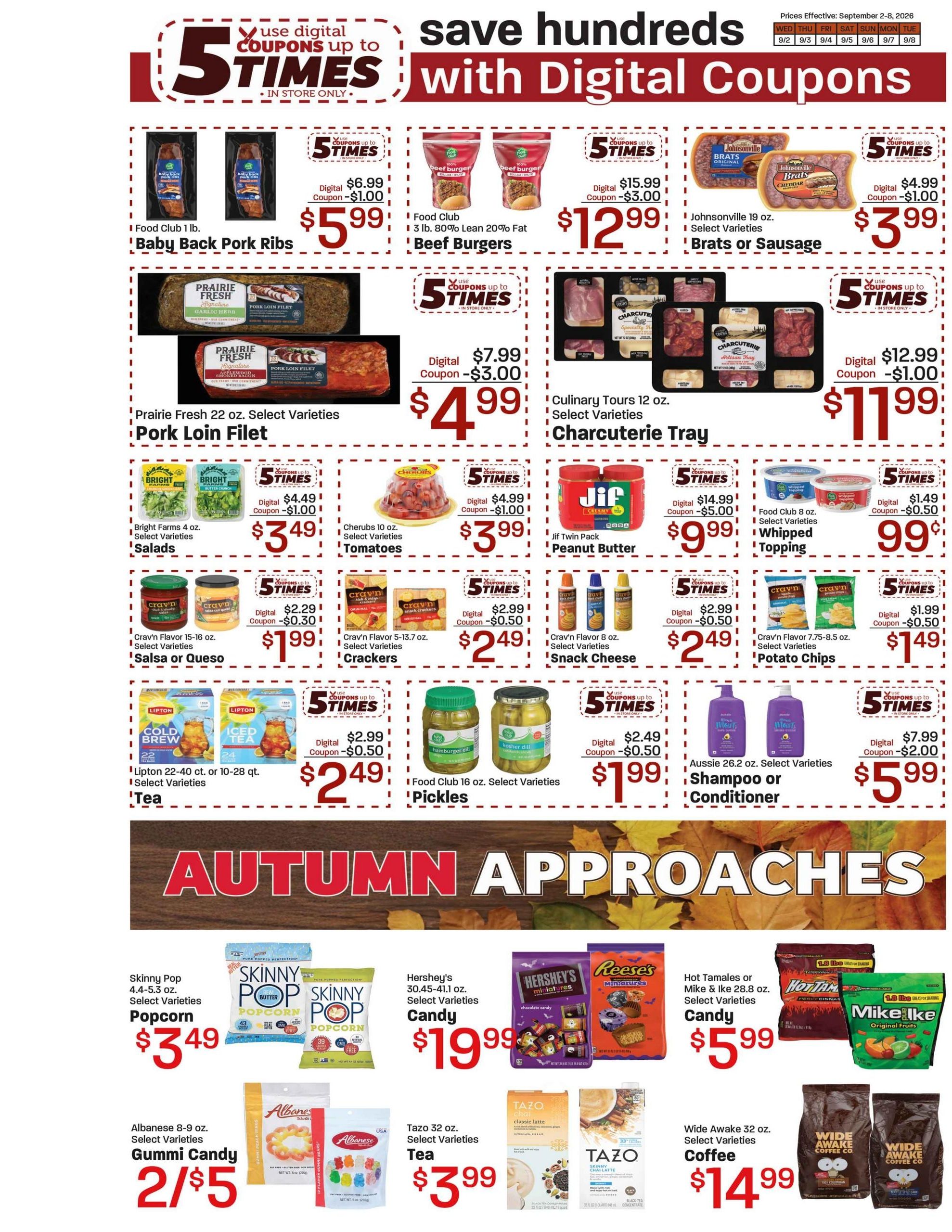 Fresh Market (Provo Area, UT) Weekly Ad September 2 - 8, 2026