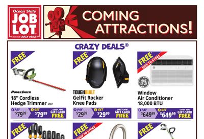 Ocean State Job Lot Coming Attractions Weekly Ad September 3 - 9, 2026