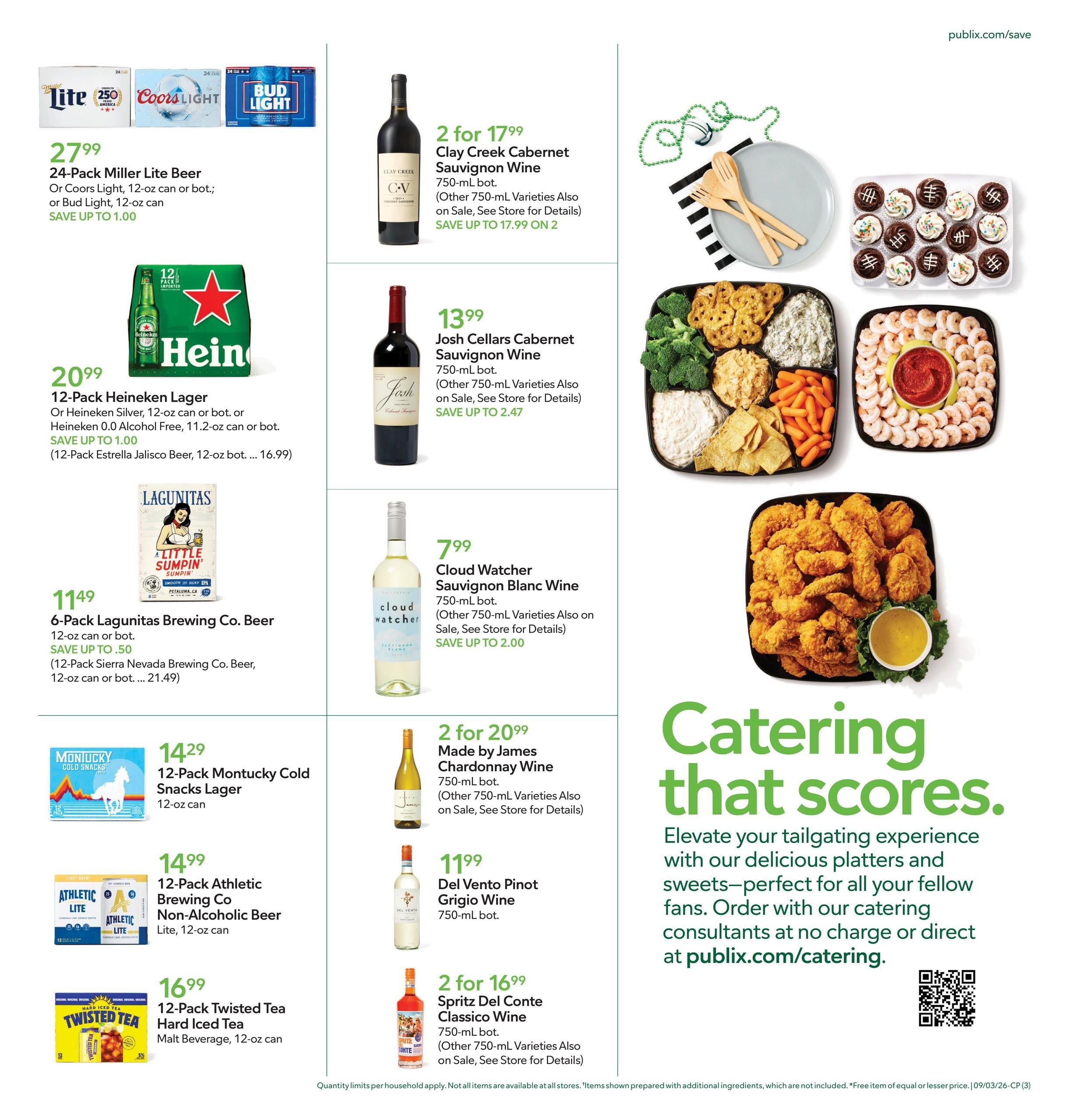 Publix (Chattanooga Area, TN) Weekly Ad September 2 - 8, 2026