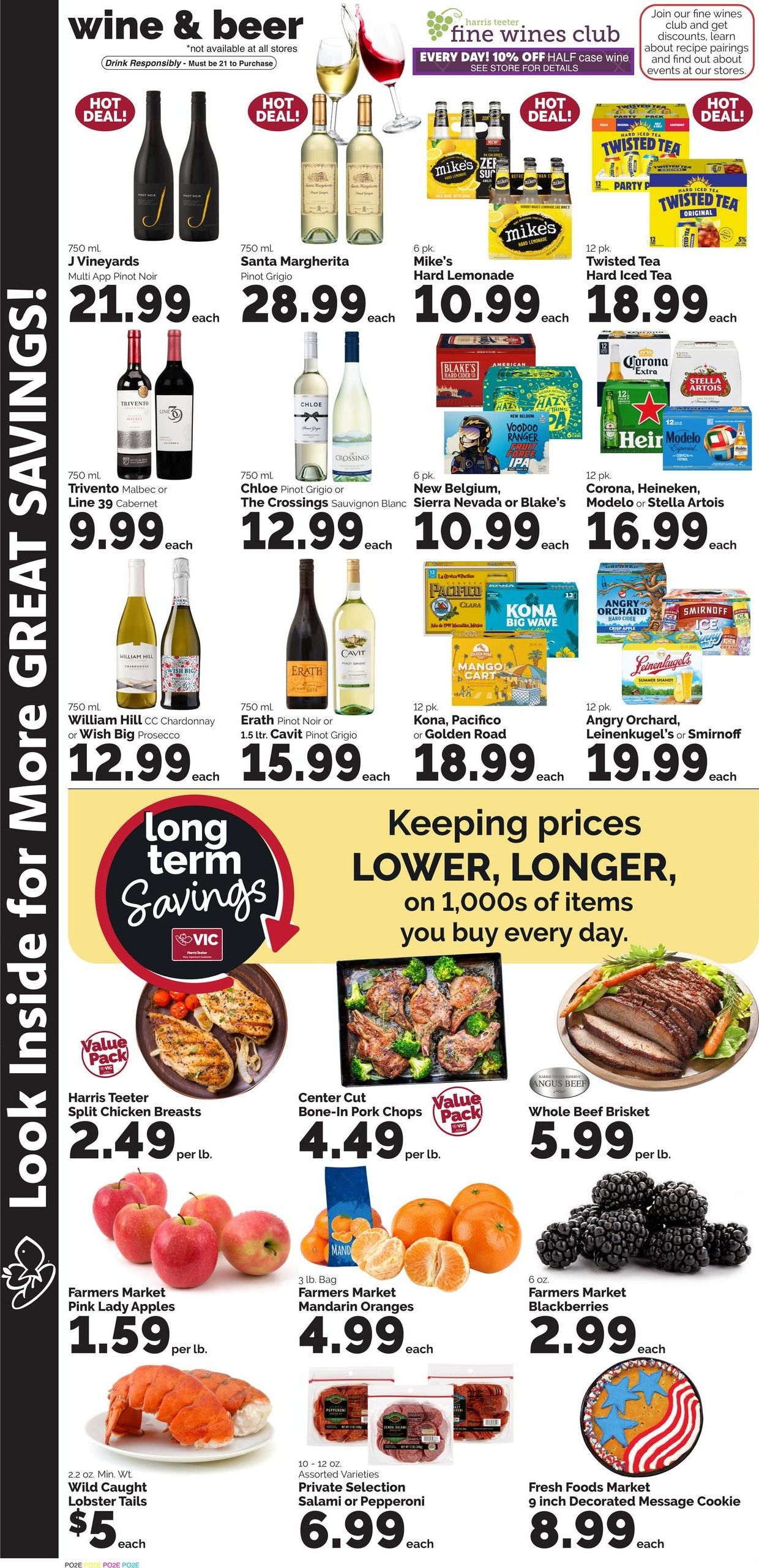 Harris Teeter (Parcel Return Service-Washington Area, DC) Weekly Ad September 2 - 8, 2026