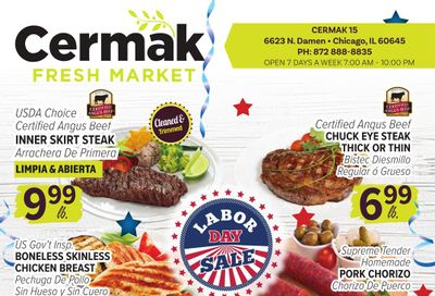 Cermak Fresh Market (Evanston Area, IL) Weekly Ad September 2 - 8, 2026