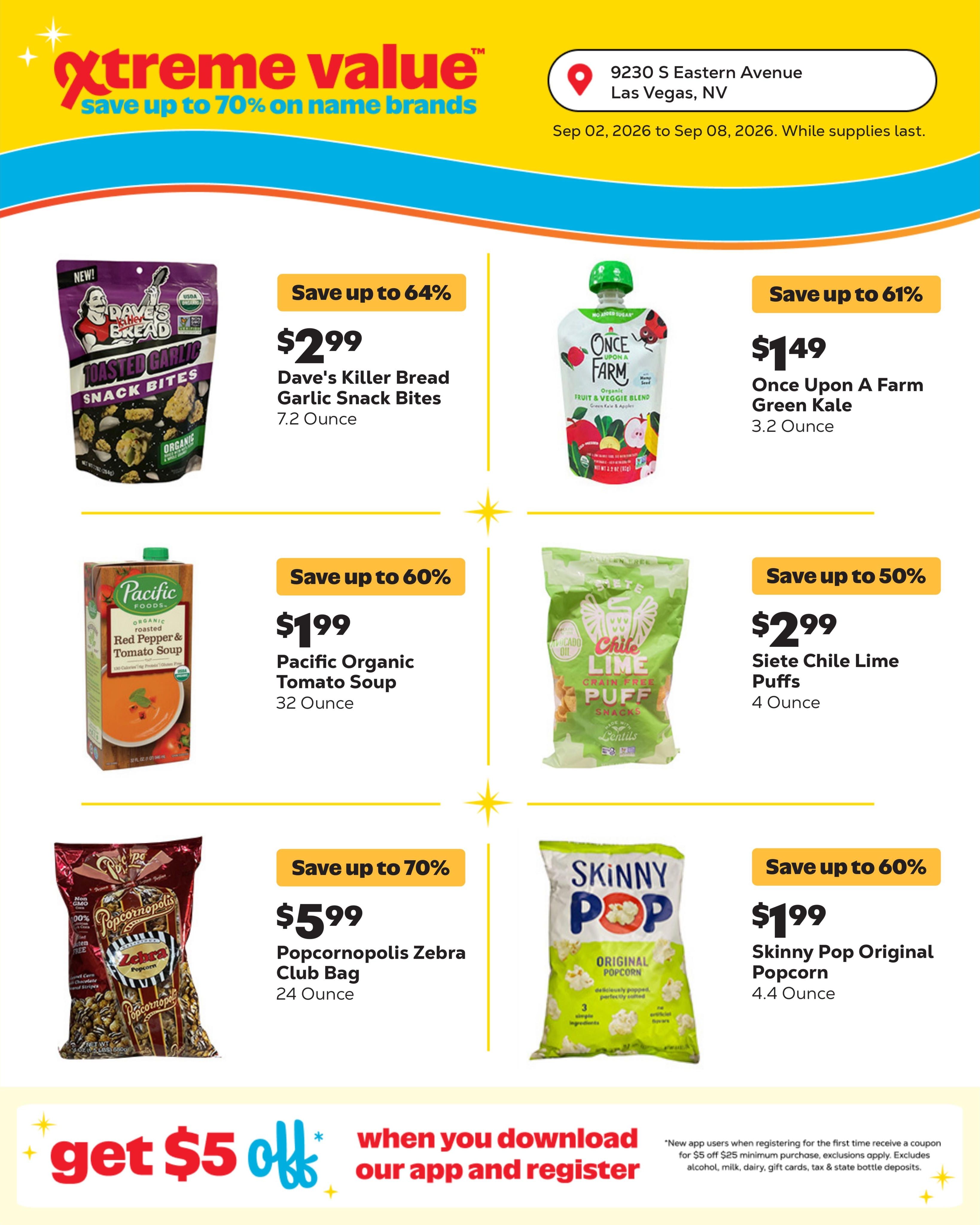 Grocery Outlet (Henderson Area, NV) Weekly Ad September 2 - 8, 2026