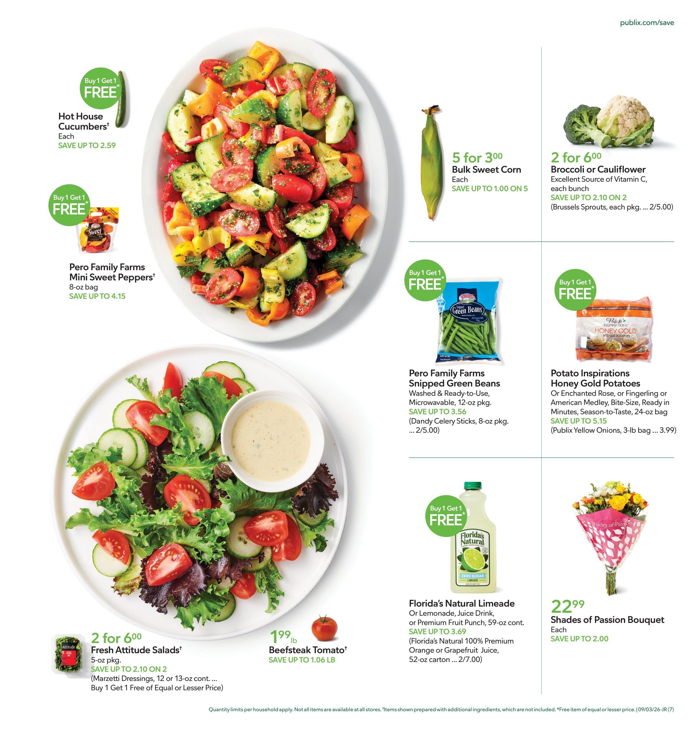 Publix (Estill Area, SC) Weekly Ad September 2 - 8, 2026