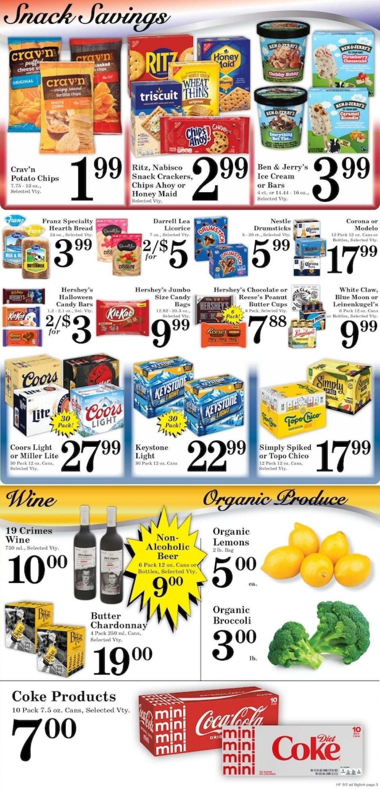 Harvest Foods (Hungry Horse Area, MT) Weekly Ad September 2 - 8, 2026