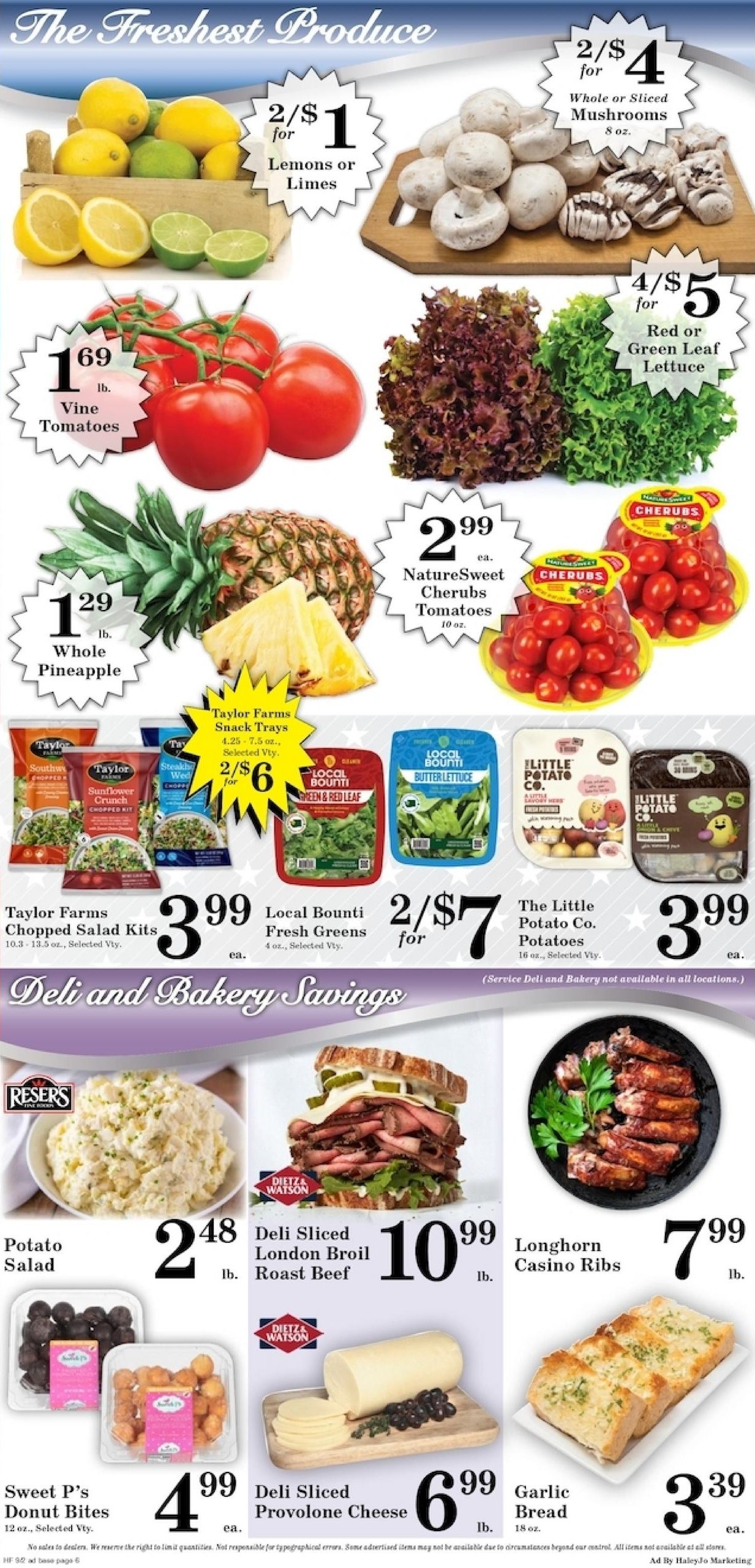 Harvest Foods (Hungry Horse Area, MT) Weekly Ad September 2 - 8, 2026