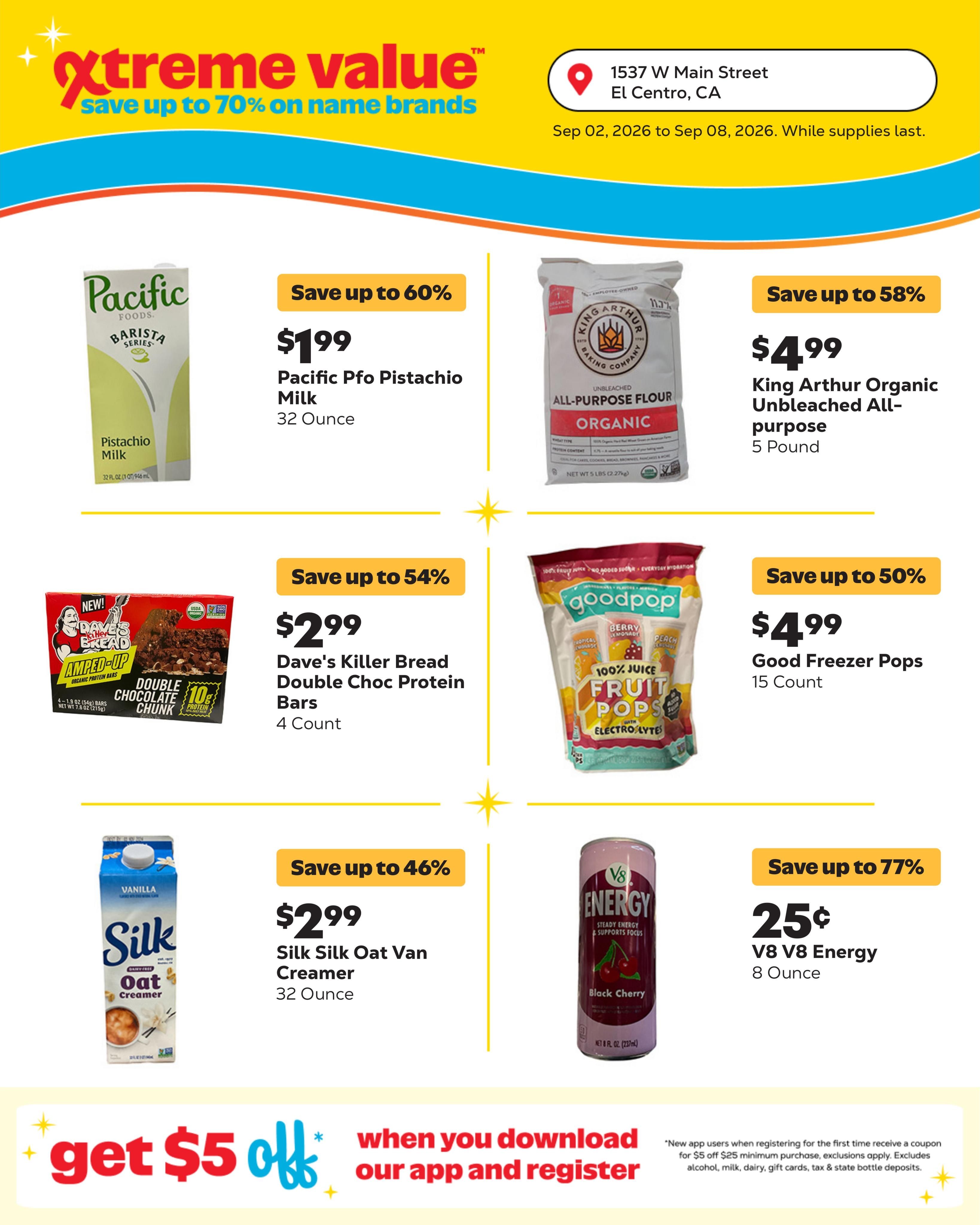 Grocery Outlet (Brawley Area, CA) Weekly Ad September 2 - 8, 2026