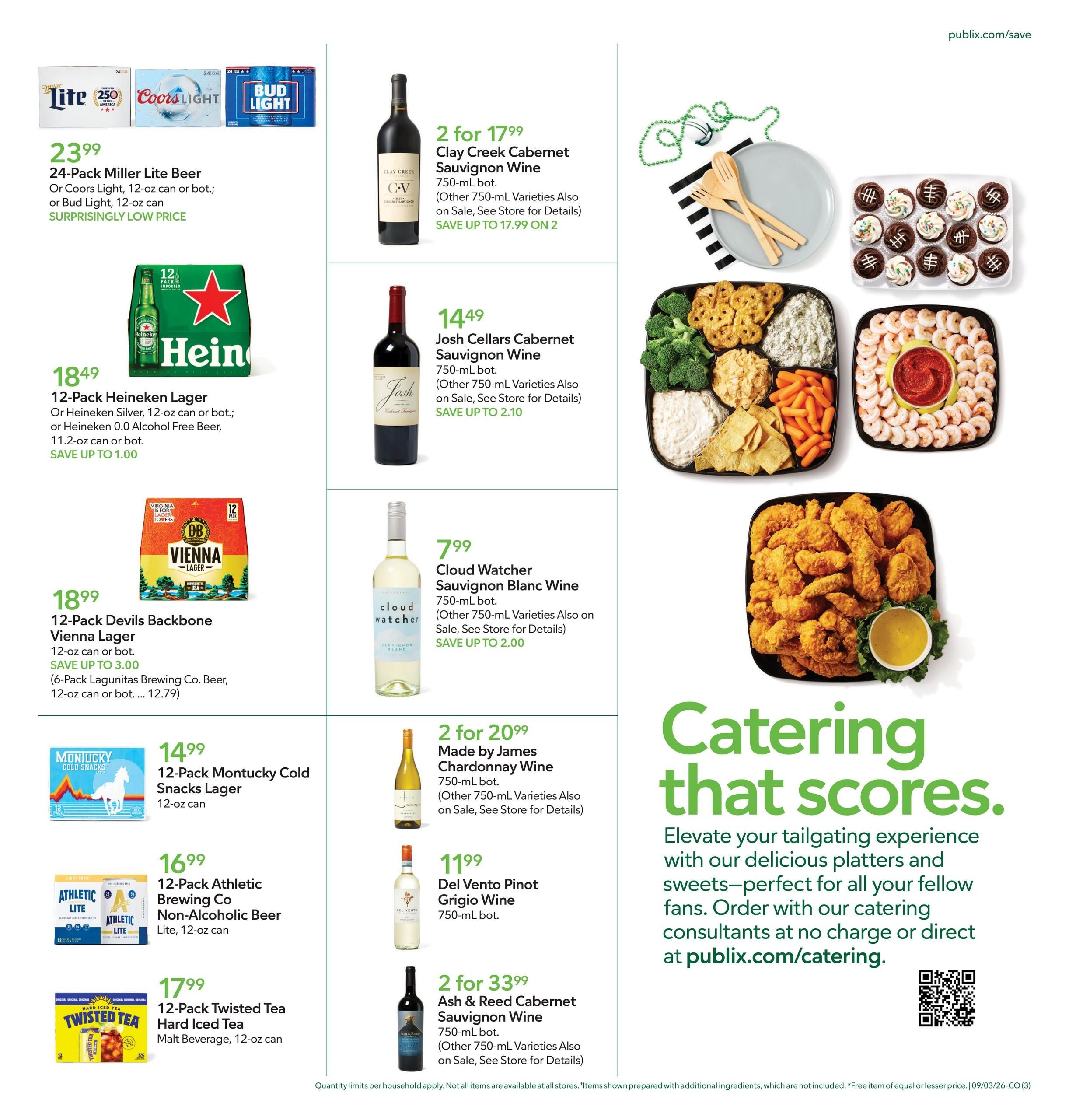 Publix (Fort Washington Area, MD) Weekly Ad September 2 - 8, 2026