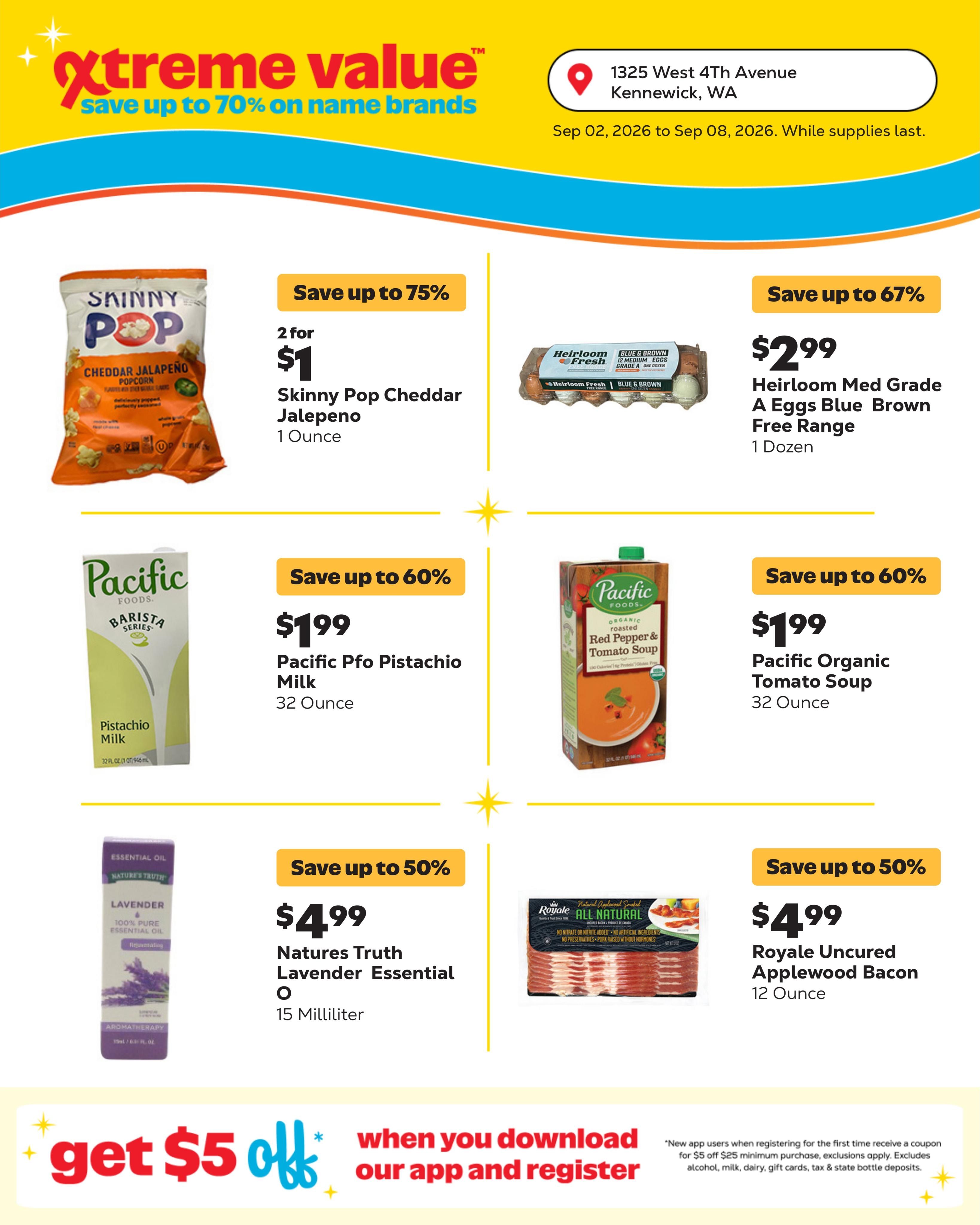 Grocery Outlet (Kennewick Area, WA) Weekly Ad September 2 - 8, 2026