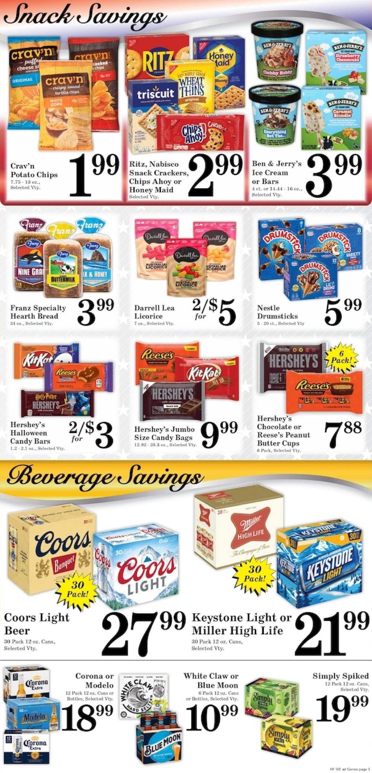Harvest Foods (Okanogan Area, WA) Weekly Ad September 2 - 8, 2026