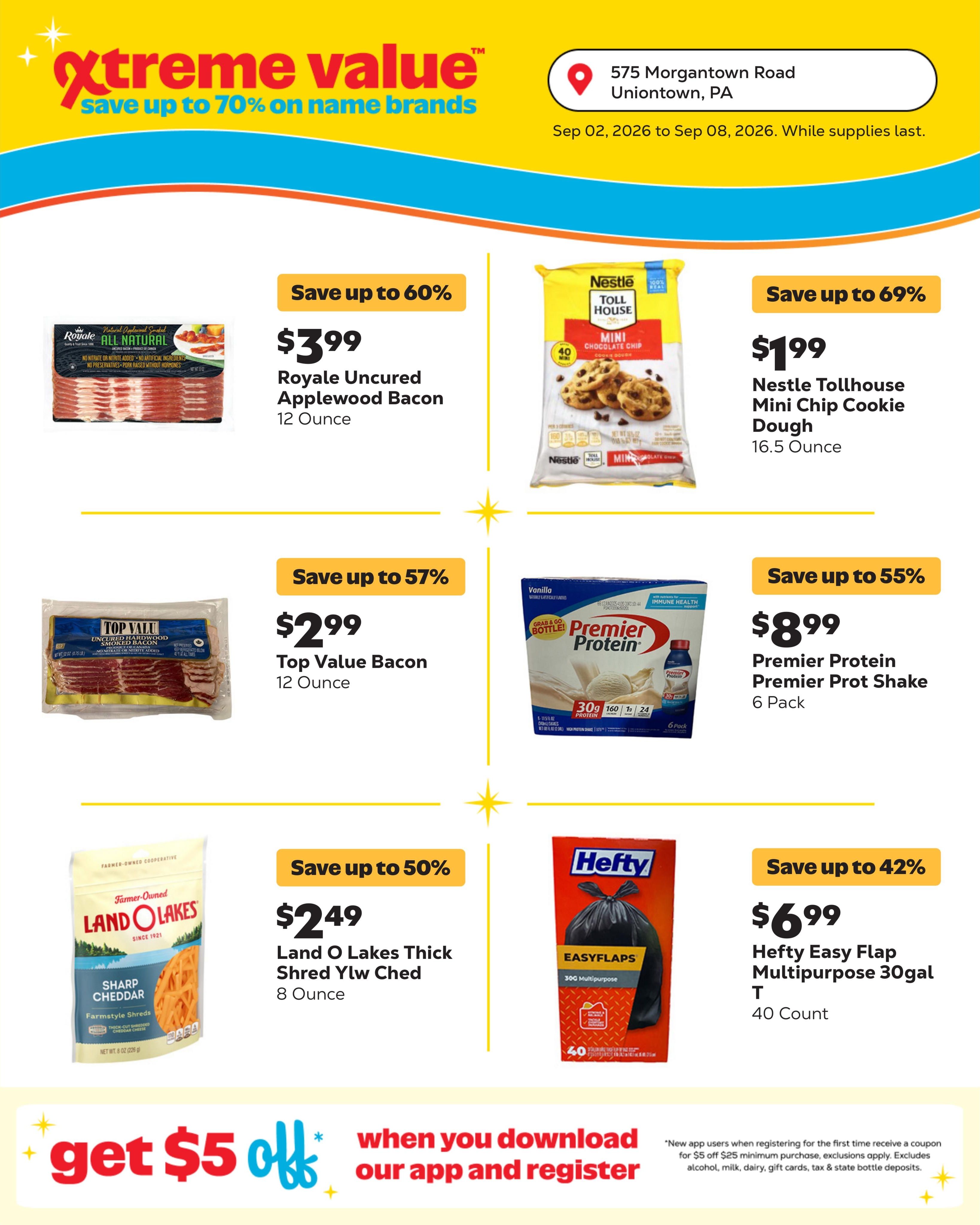 Grocery Outlet (Glassport Area, PA) Weekly Ad September 2 - 8, 2026
