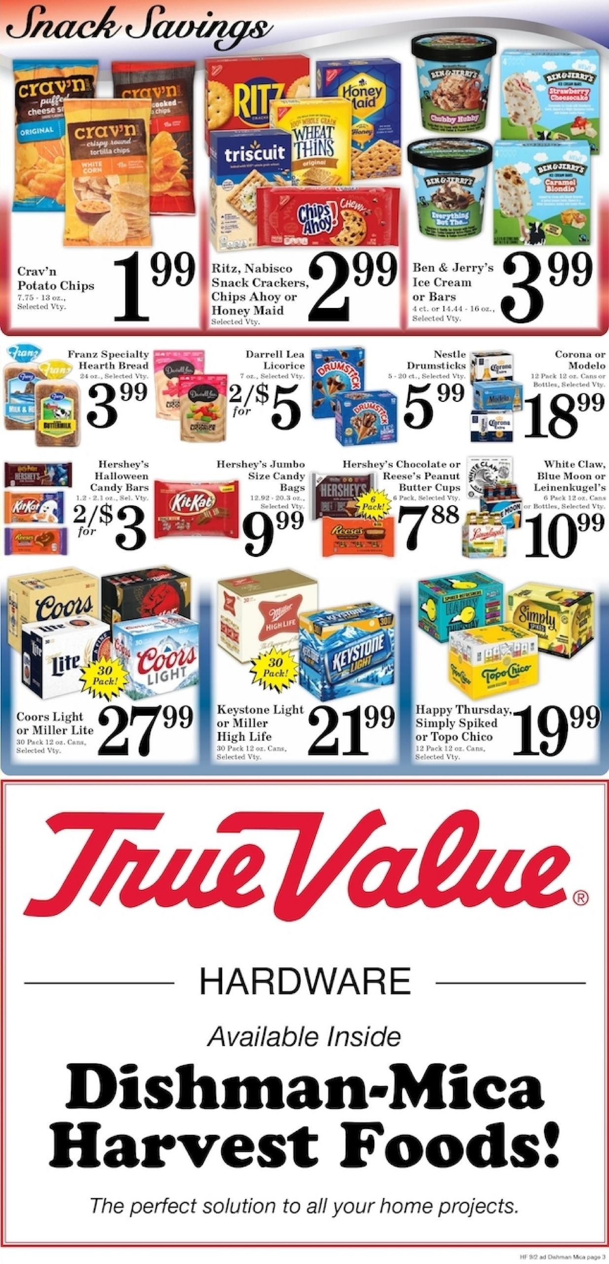 Harvest Foods (Spokane Area, WA) Weekly Ad September 2 - 8, 2026