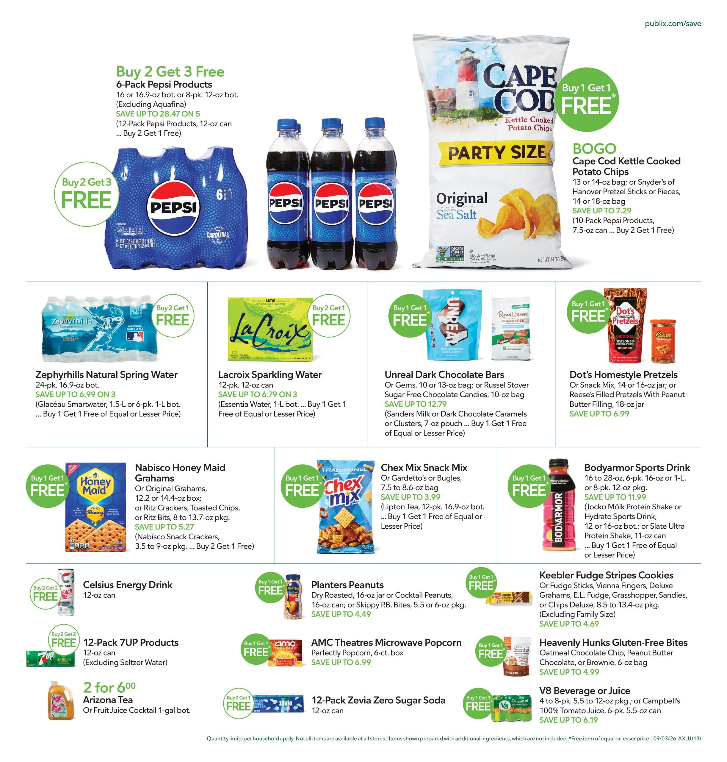 Publix (Booth Area, AL) Weekly Ad September 2 - 8, 2026