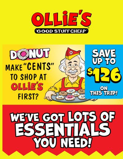 Ollie's Bargain Outlet (Bridgeport Area, CT) Weekly Ad September 3 - 9, 2026