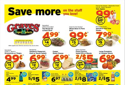 Graves' Shop 'n Save Weekly Ad September 6 - 12, 2026