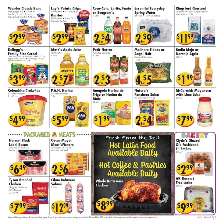 Ideal Food Basket (4075 South Goldenrod Road, Orlando, FL) Weekly Ad September 2 - 8, 2026