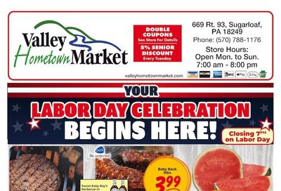Valley Hometown Market Weekly Ad September 3 - 9, 2026