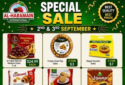 Al-Haramain International (33250 West 12 Mile Road, Farmington Hills, MI) Weekly Ad September 2 - 3, 2026