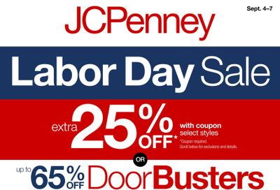 JCPenney Store Ads Weekly Ad September 4 - 7, 2026