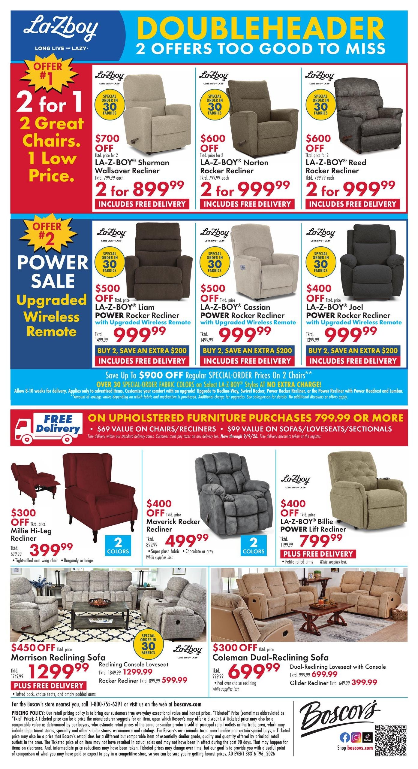 Boscov's Weekly Ad September 3 - 9, 2026