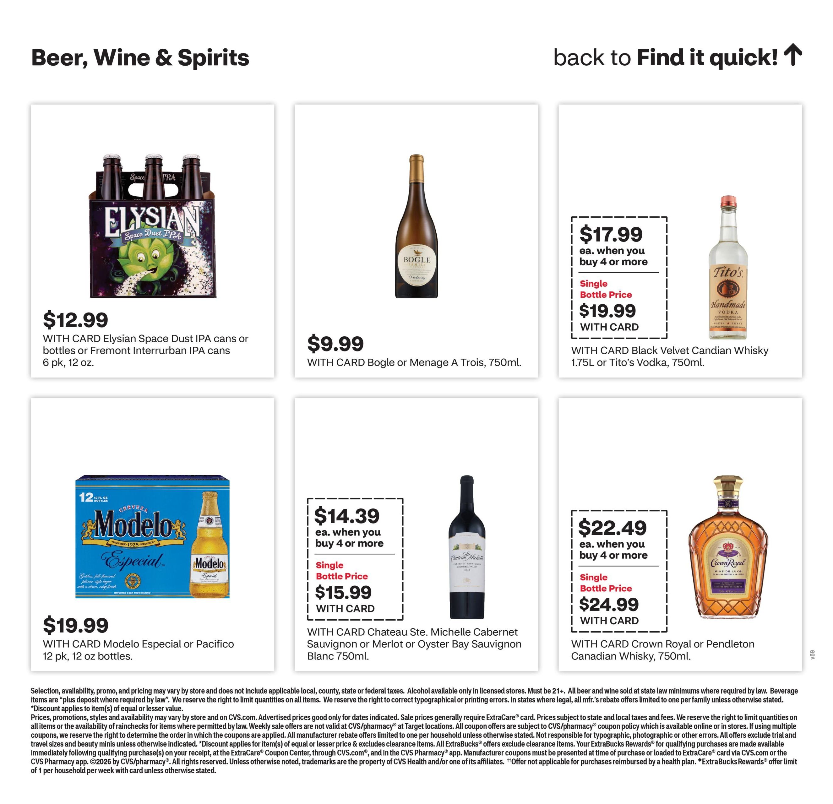 CVS Pharmacy (Boardman Area, OR) Weekly Ad September 6 - 12, 2026