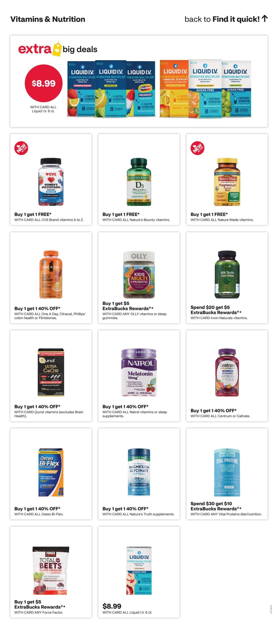 CVS Pharmacy (Boardman Area, OR) Weekly Ad September 6 - 12, 2026