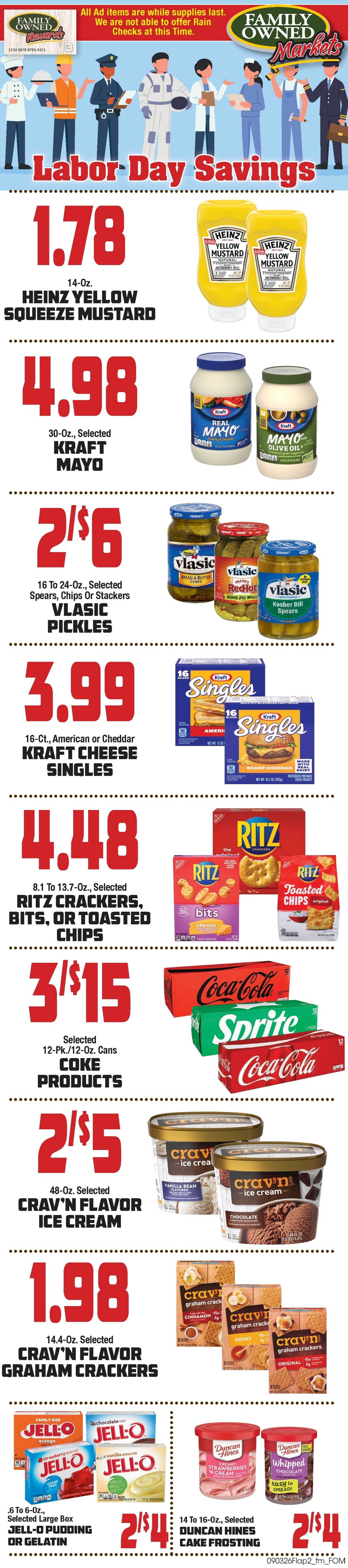 John Herr's Village Market Weekly Ad September 3 - 9, 2026