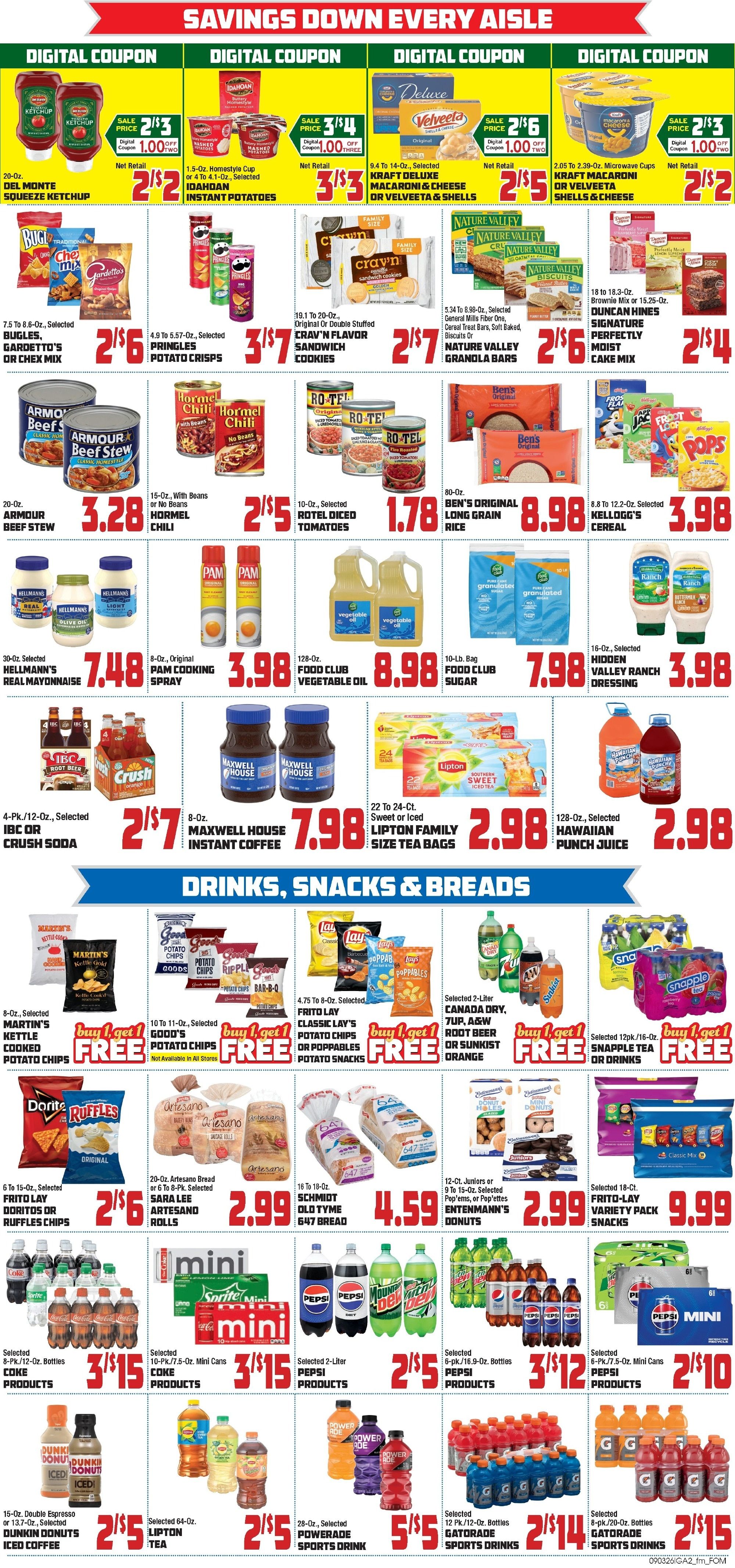John Herr's Village Market Weekly Ad September 3 - 9, 2026