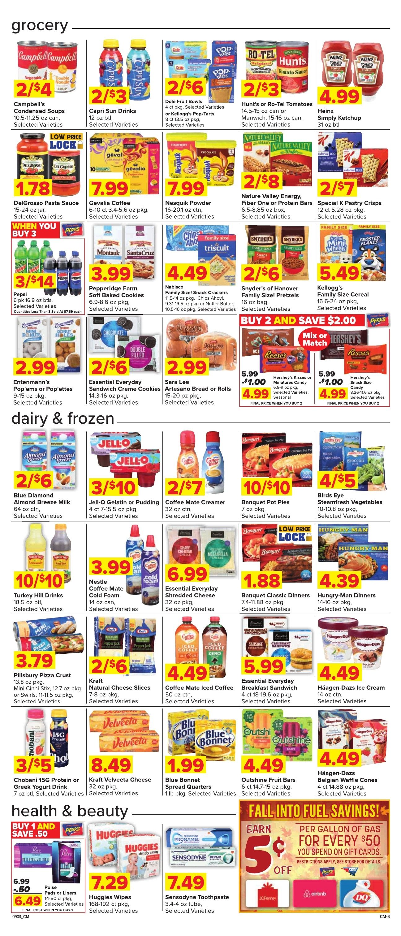 Grove City County Market Weekly Ad September 3 - 9, 2026