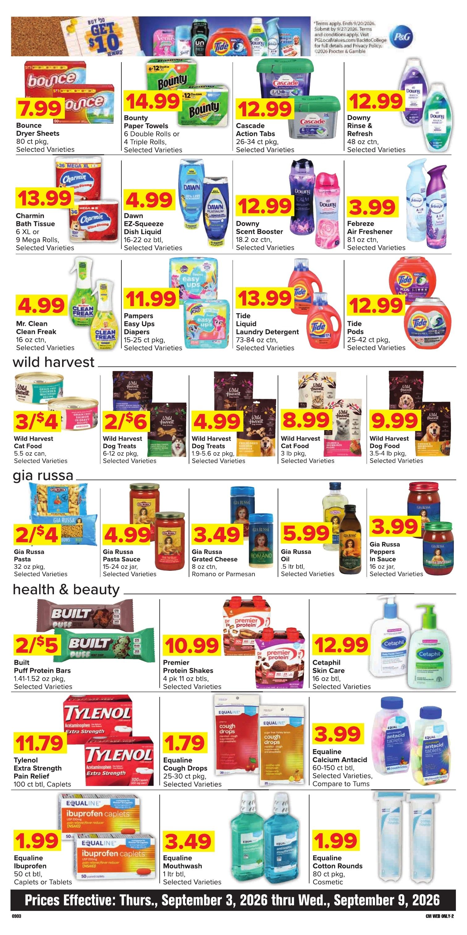 Grove City County Market Weekly Ad September 3 - 9, 2026