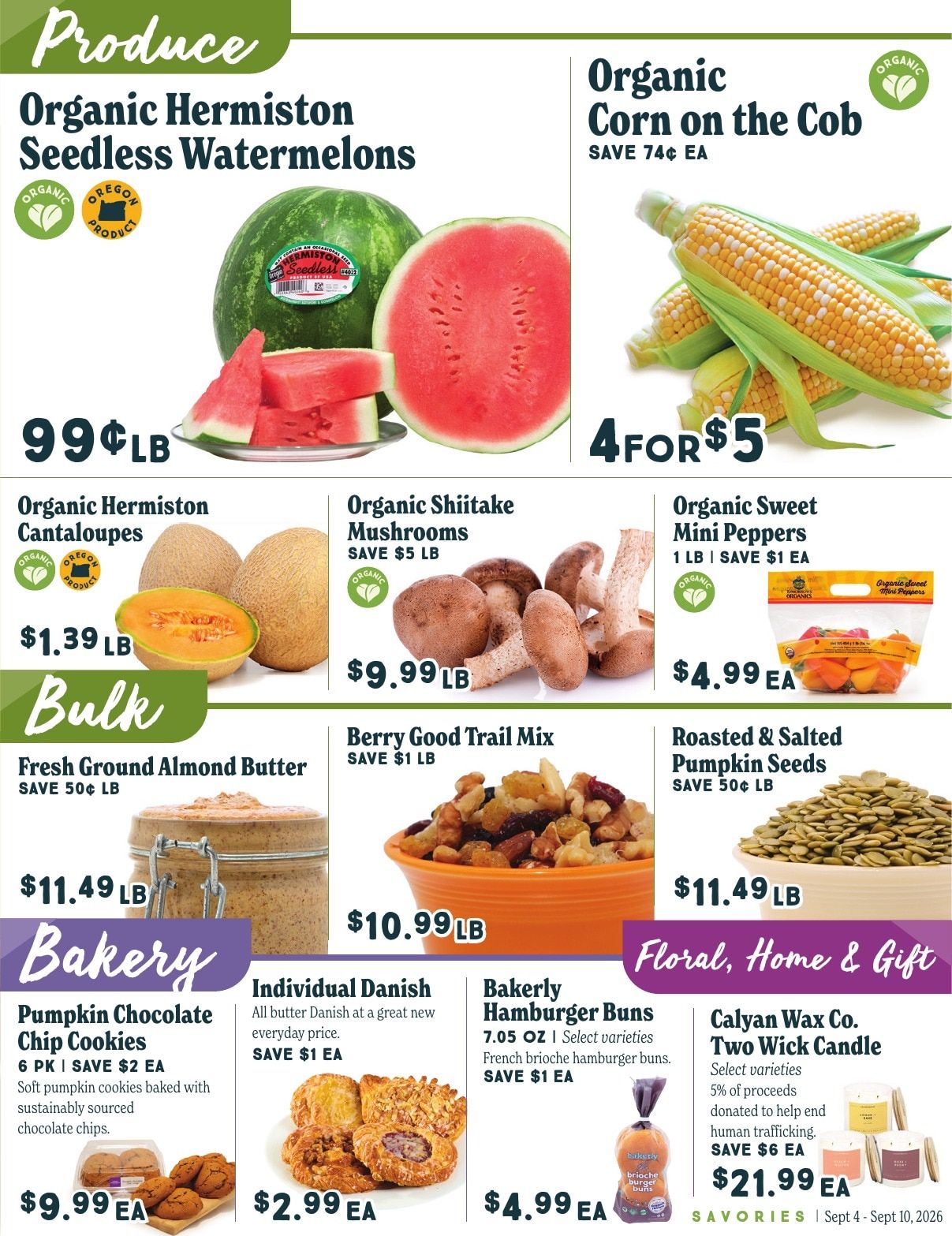Market of Choice Upcoming Weekly Specials Weekly Ad September 4 - 10, 2026