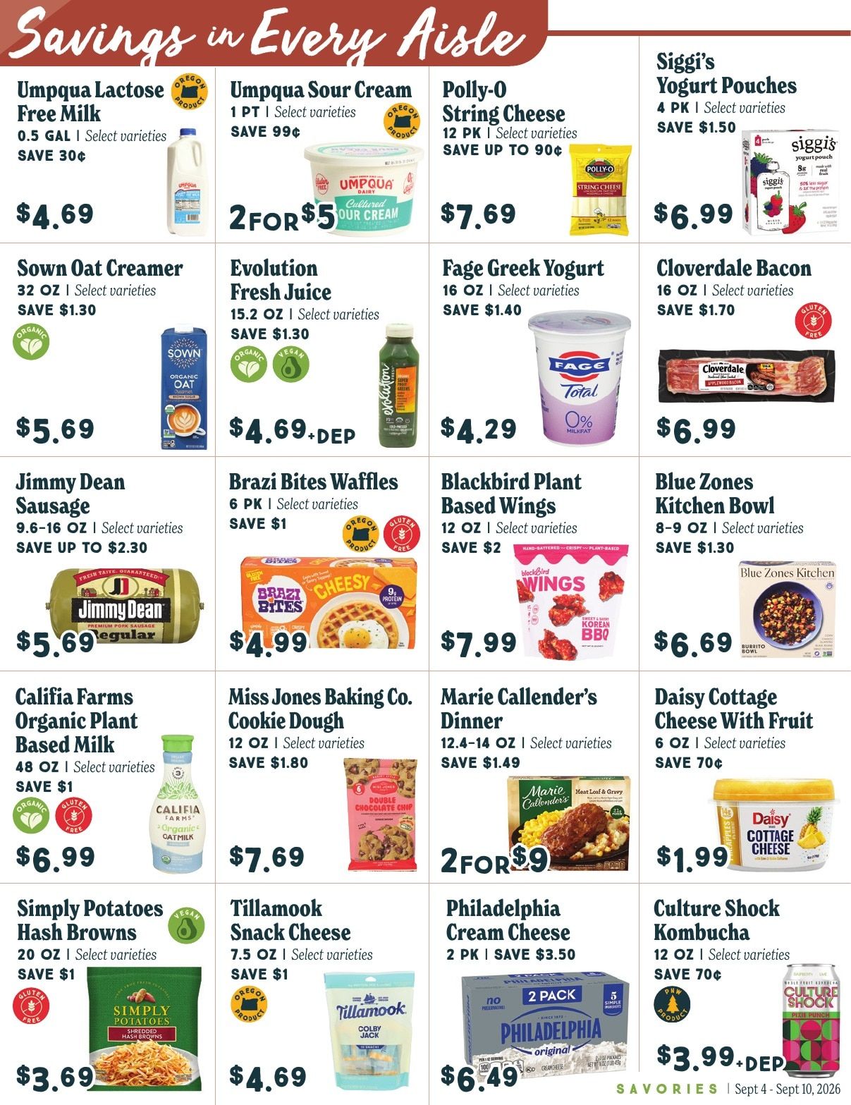 Market of Choice Upcoming Weekly Specials Weekly Ad September 4 - 10, 2026
