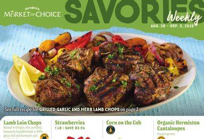 Market of Choice Weekly Specials Weekly Ad August 28 - September 3, 2026