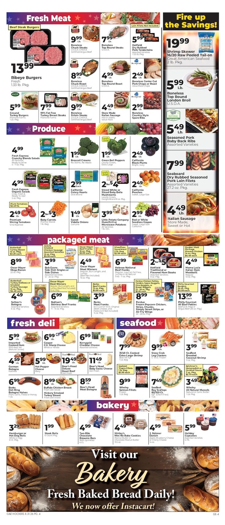 Hocker's Markets Weekly Ad September 3 - 9, 2026