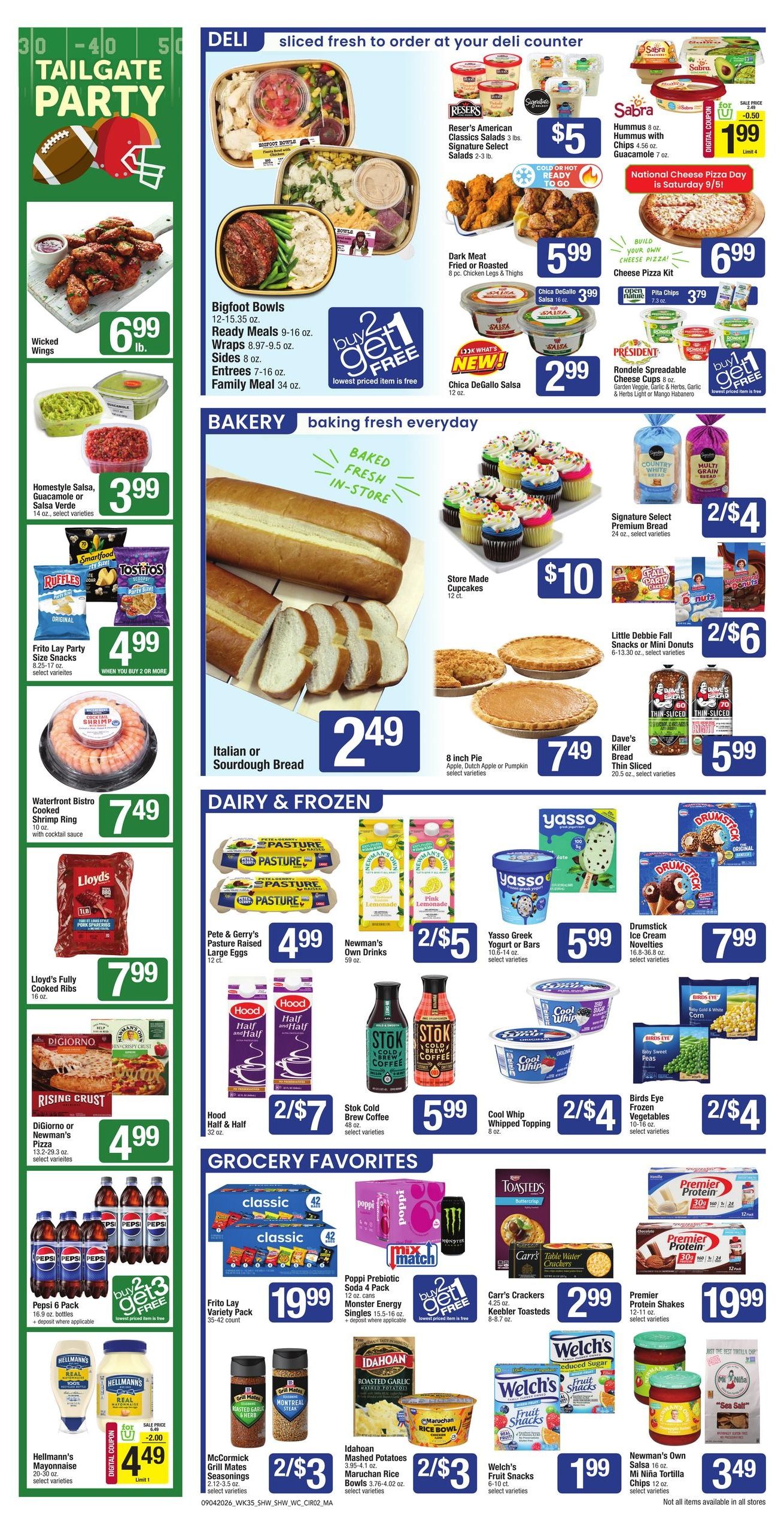 Shaw's (Hartford Area, CT) Weekly Ad September 4 - 10, 2026