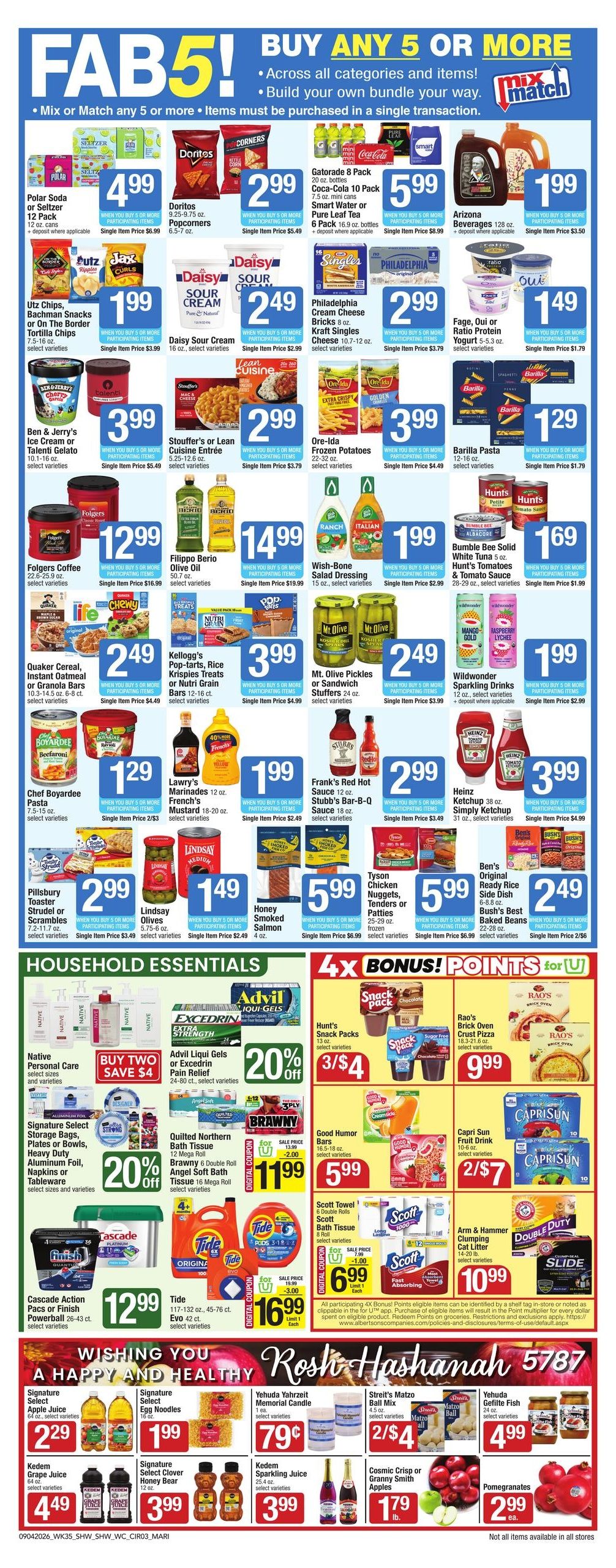 Shaw's (Hartford Area, CT) Weekly Ad September 4 - 10, 2026
