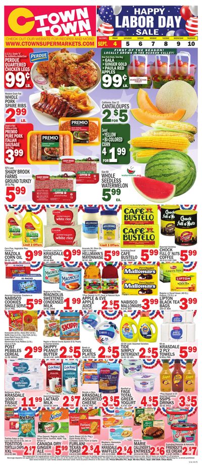 C Town Weekly Ad September 4 - 10, 2026