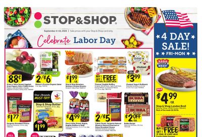Stop & Shop (Avenel Area, NJ) Weekly Ad September 4 - 10, 2026