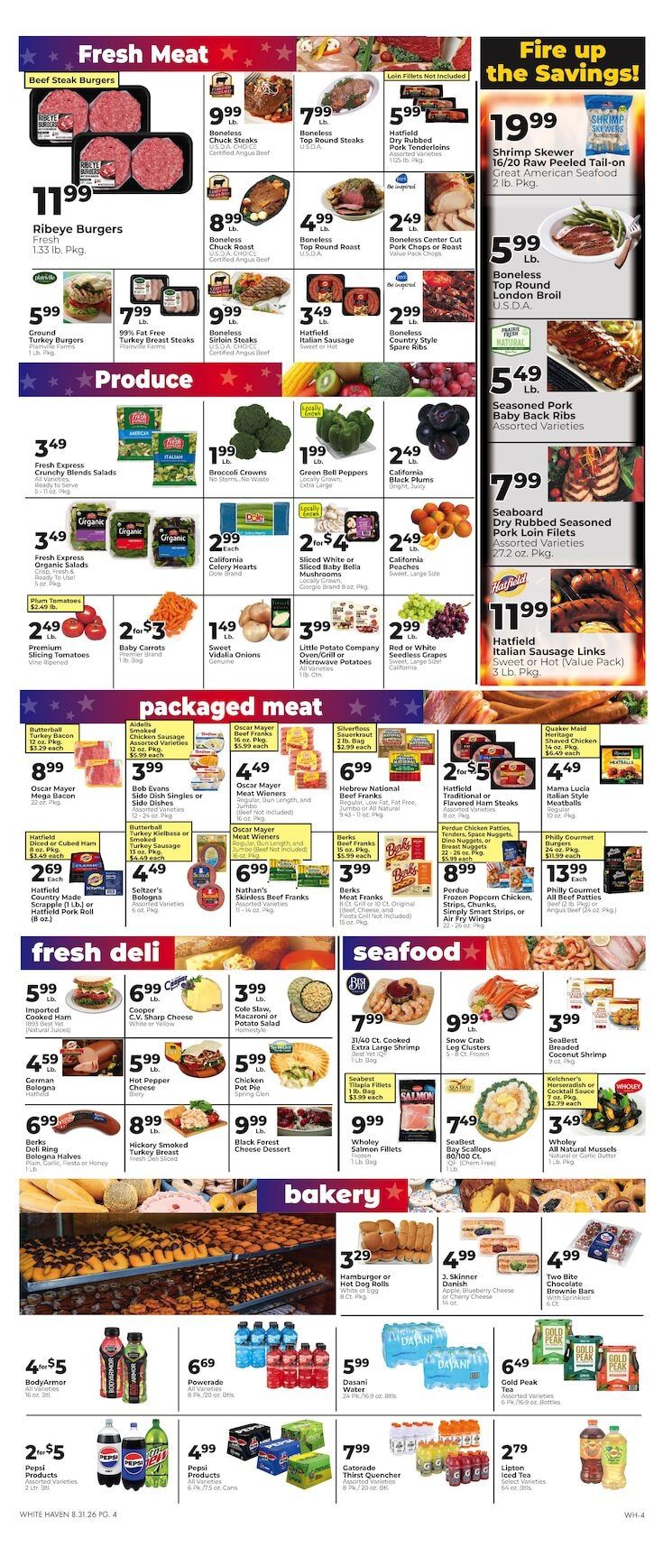 White Haven Market Weekly Ad September 3 - 9, 2026