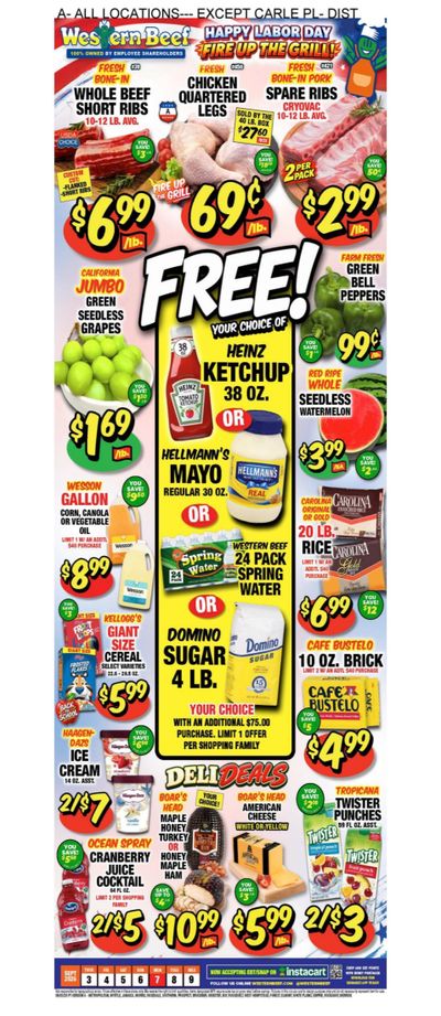 Western Beef (New York) Weekly Ad September 3 - 9, 2026