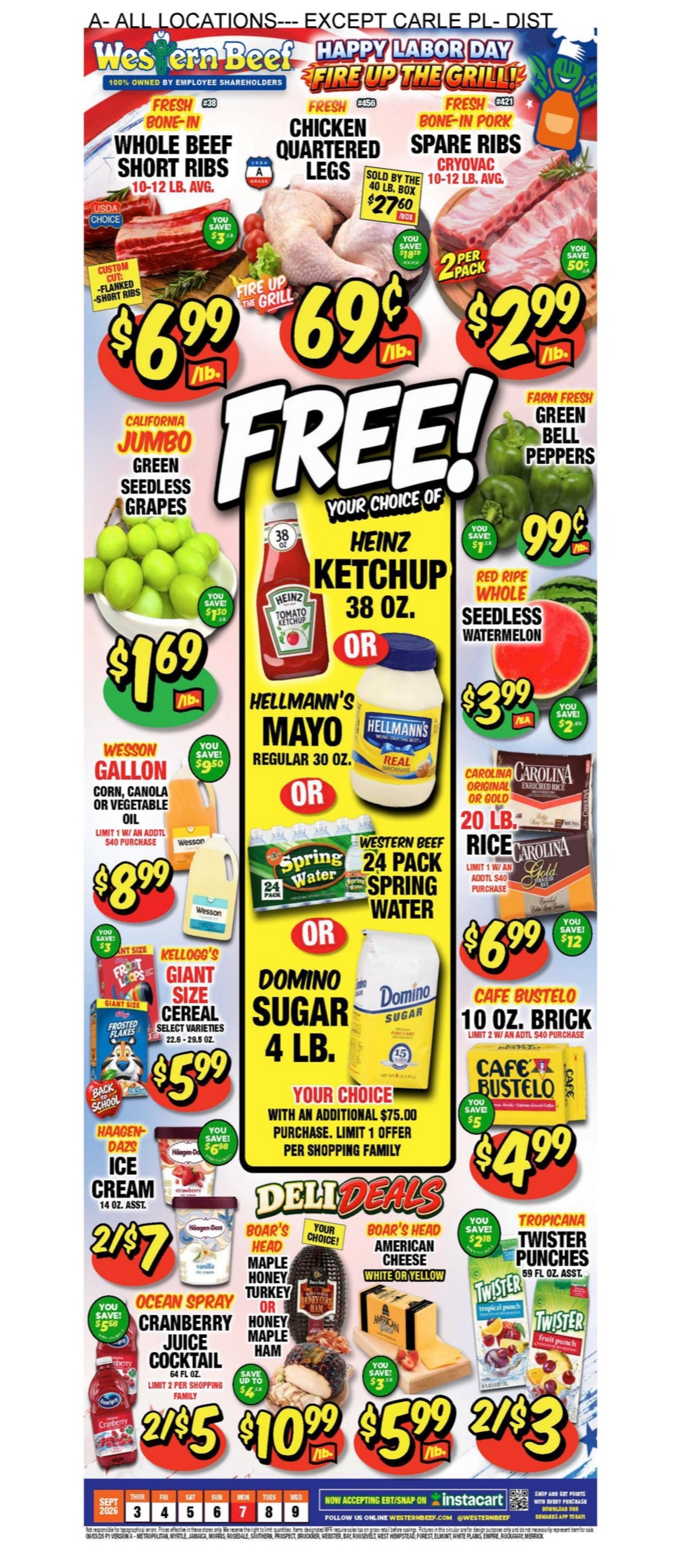 Western Beef (New York) Weekly Ad September 3 - 9, 2026