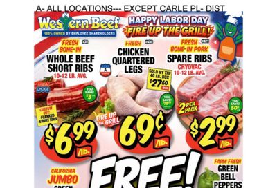 Western Beef (New York) Weekly Ad September 3 - 9, 2026