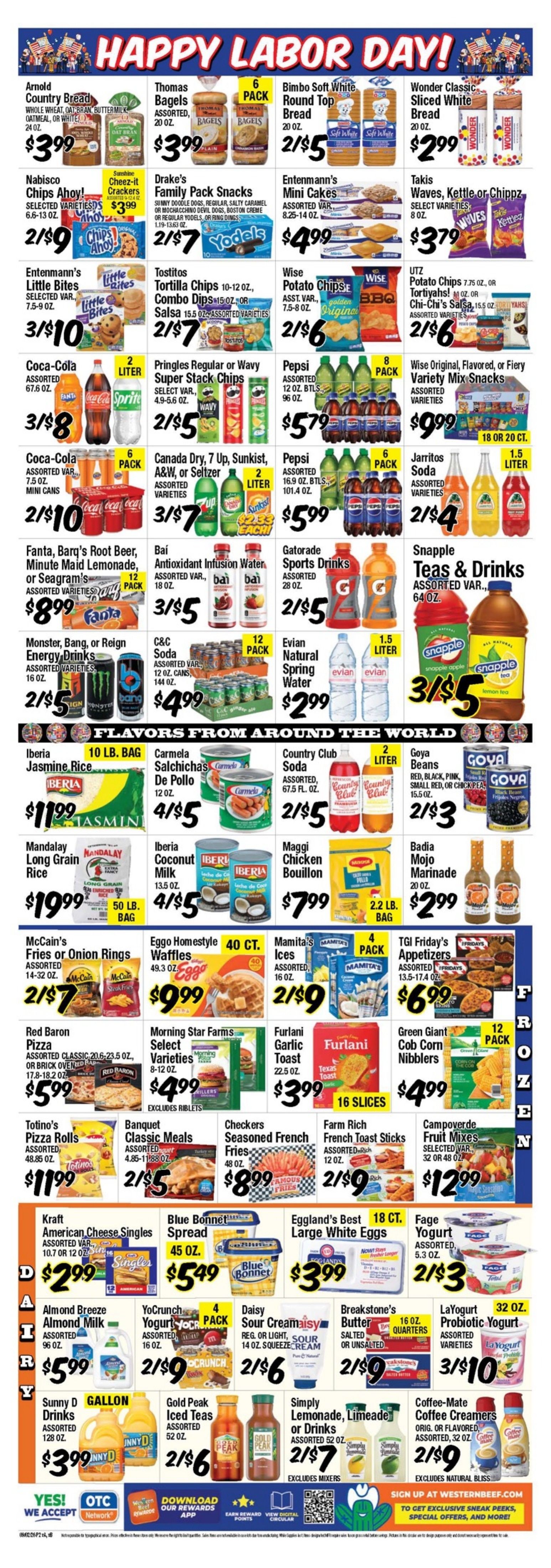 Western Beef (New York) Weekly Ad September 3 - 9, 2026